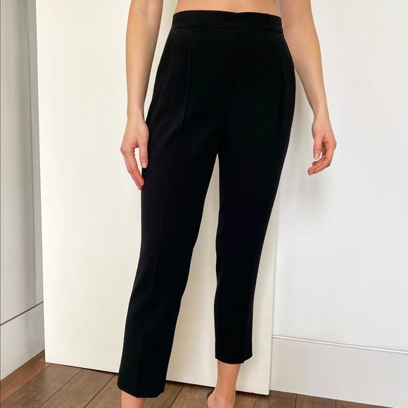 aritzia cohen pant - navy pinstripe - Picture 6 of 7